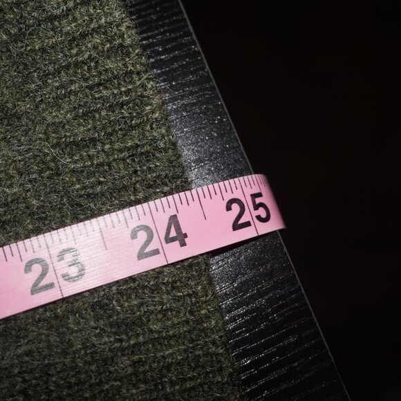 Vintage 90s Shetland Wool Boyfriend Knit Sweater XS - Picture 6 of 6